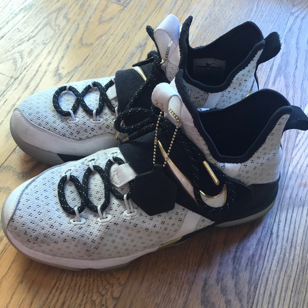 Nike Lebron XIV BHM 869976-100 Sneakers 6.5Y